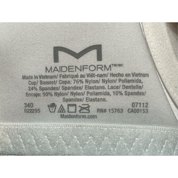 Maidenform NWT bra size 34DD front closure underwire - Picture 6 of 6
